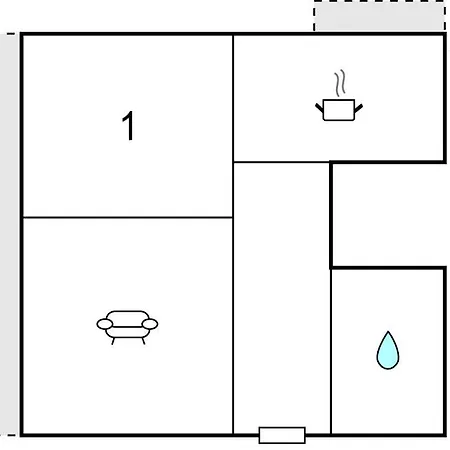 1 Bedroom In